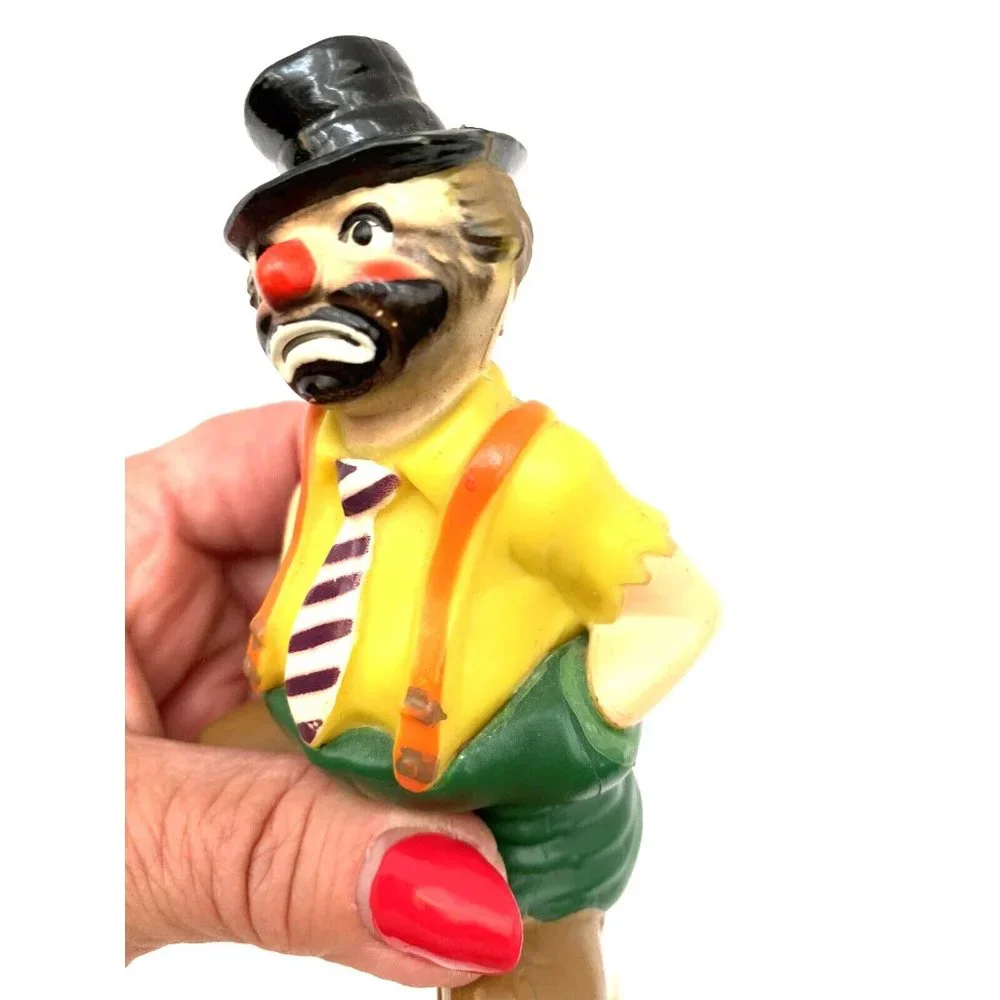 1977 WILTON WOODRIDGE #60515 CLOWN HOBO CAKE PASTRY TOPPER